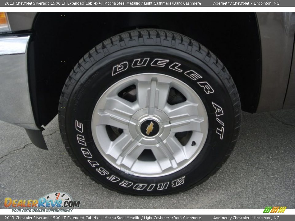 2013 Chevrolet Silverado 1500 LT Extended Cab 4x4 Mocha Steel Metallic / Light Cashmere/Dark Cashmere Photo #26