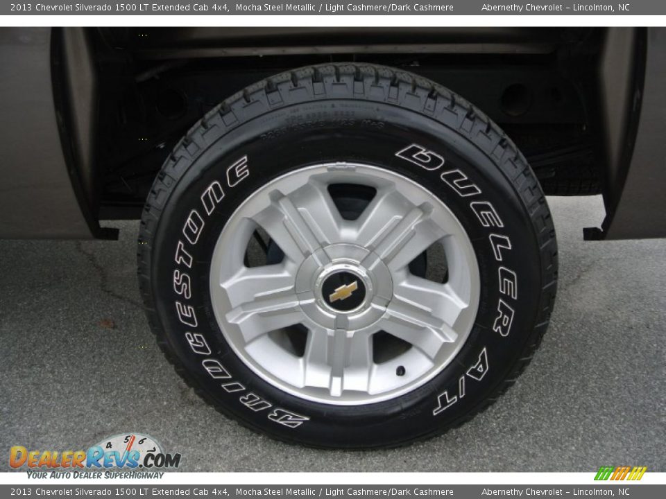 2013 Chevrolet Silverado 1500 LT Extended Cab 4x4 Mocha Steel Metallic / Light Cashmere/Dark Cashmere Photo #27