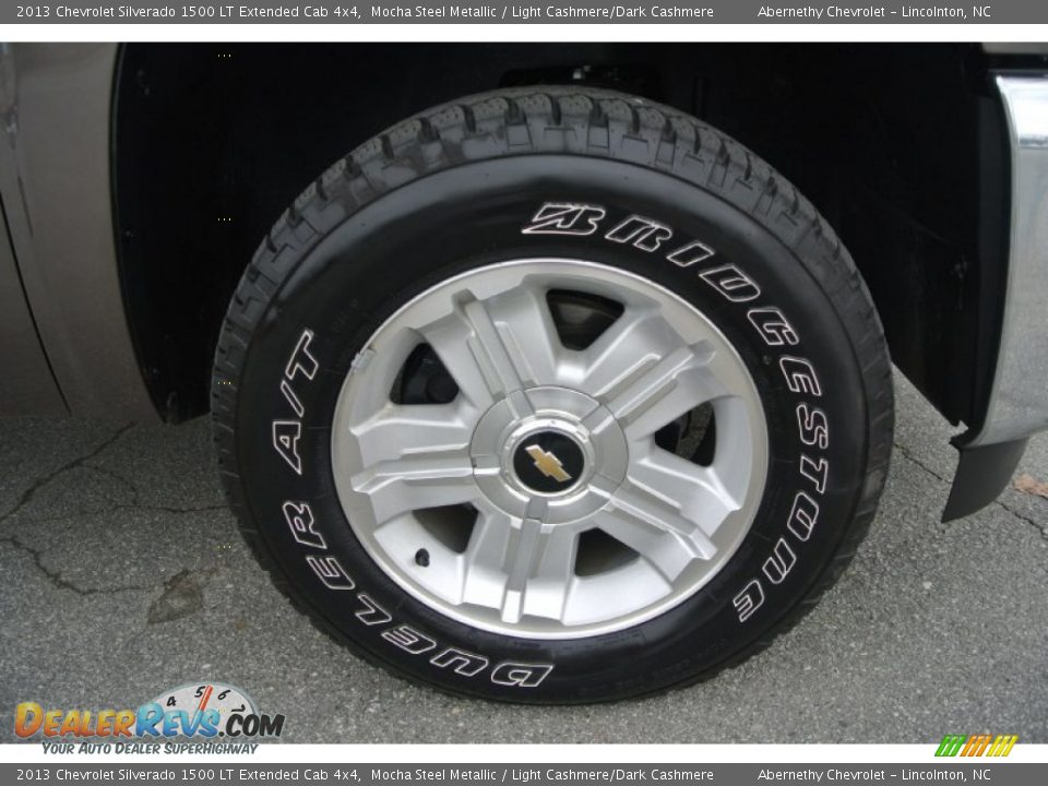 2013 Chevrolet Silverado 1500 LT Extended Cab 4x4 Mocha Steel Metallic / Light Cashmere/Dark Cashmere Photo #29