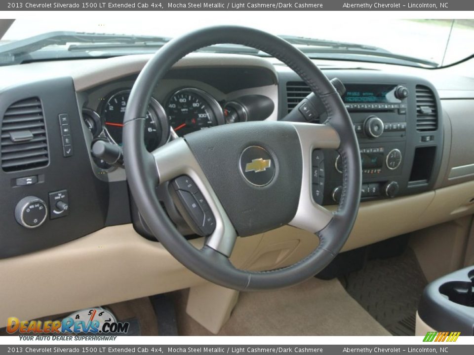 2013 Chevrolet Silverado 1500 LT Extended Cab 4x4 Mocha Steel Metallic / Light Cashmere/Dark Cashmere Photo #30