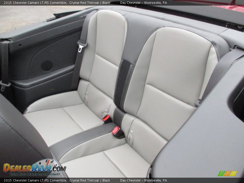Rear Seat of 2015 Chevrolet Camaro LT/RS Convertible Photo #14