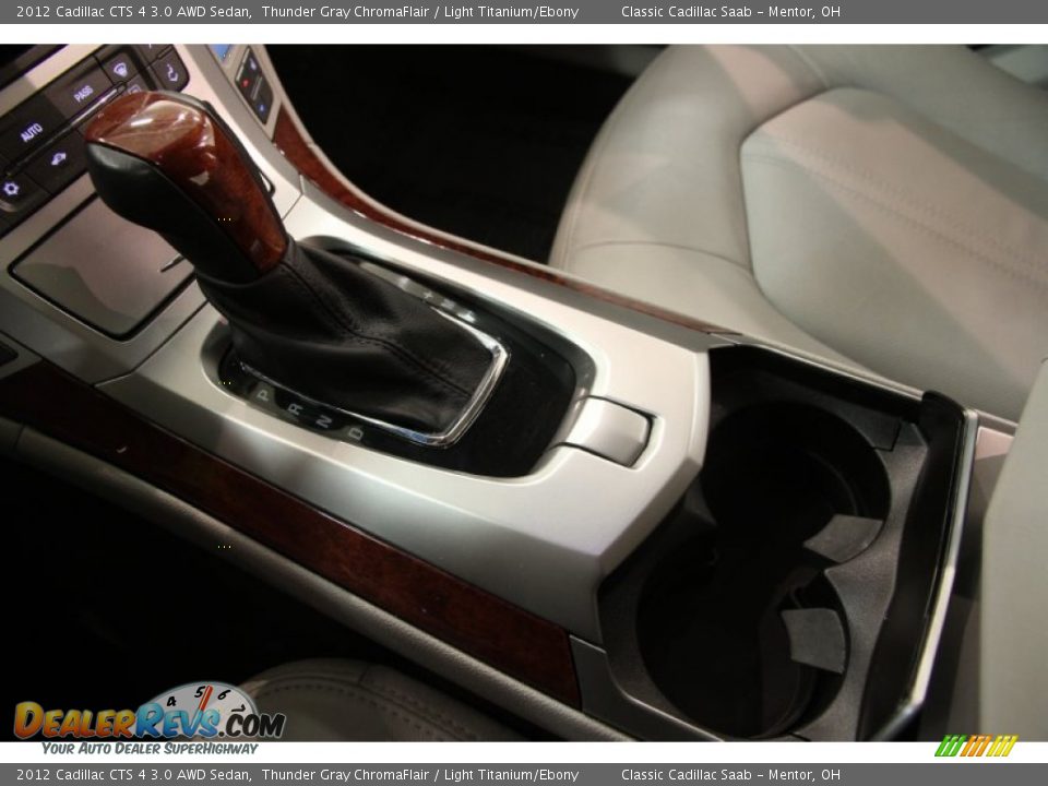 2012 Cadillac CTS 4 3.0 AWD Sedan Thunder Gray ChromaFlair / Light Titanium/Ebony Photo #10