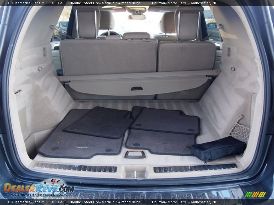 2013 Mercedes-Benz ML 350 BlueTEC 4Matic Steel Grey Metallic / Almond Beige Photo #6
