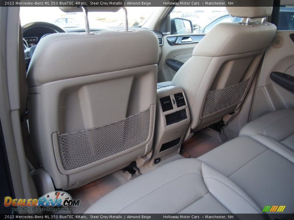 2013 Mercedes-Benz ML 350 BlueTEC 4Matic Steel Grey Metallic / Almond Beige Photo #9