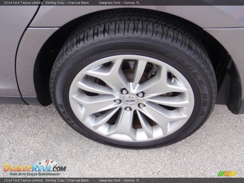 2014 Ford Taurus Limited Sterling Gray / Charcoal Black Photo #11