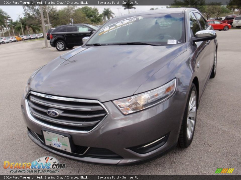 2014 Ford Taurus Limited Sterling Gray / Charcoal Black Photo #15