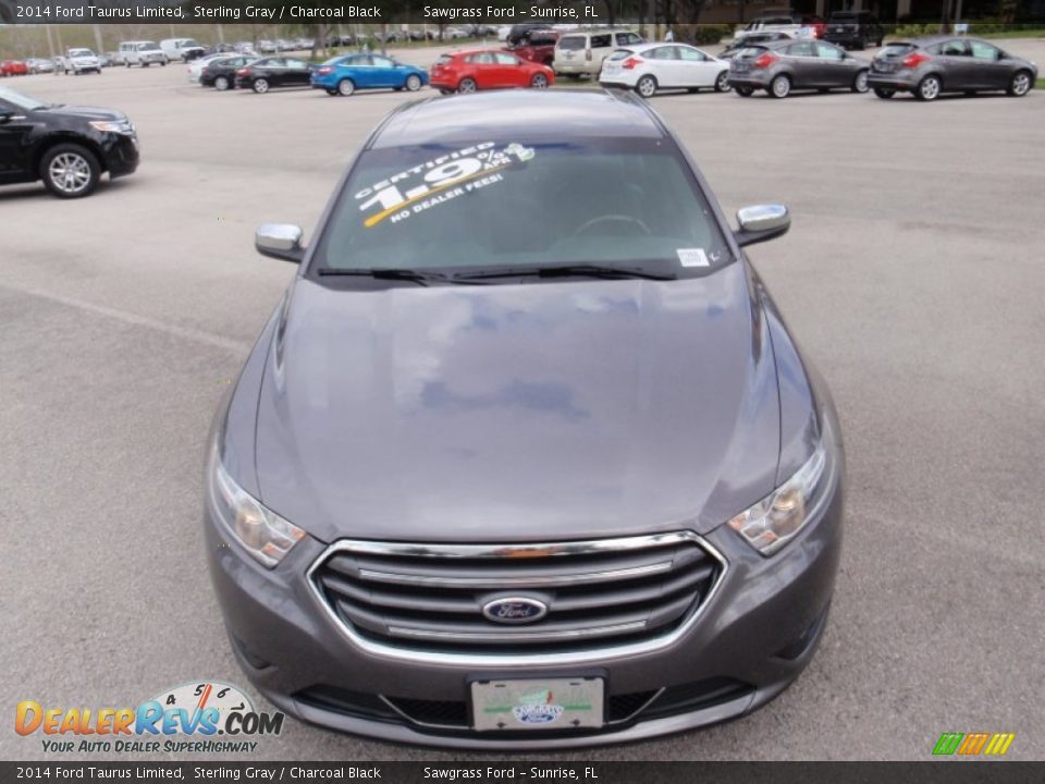 2014 Ford Taurus Limited Sterling Gray / Charcoal Black Photo #17