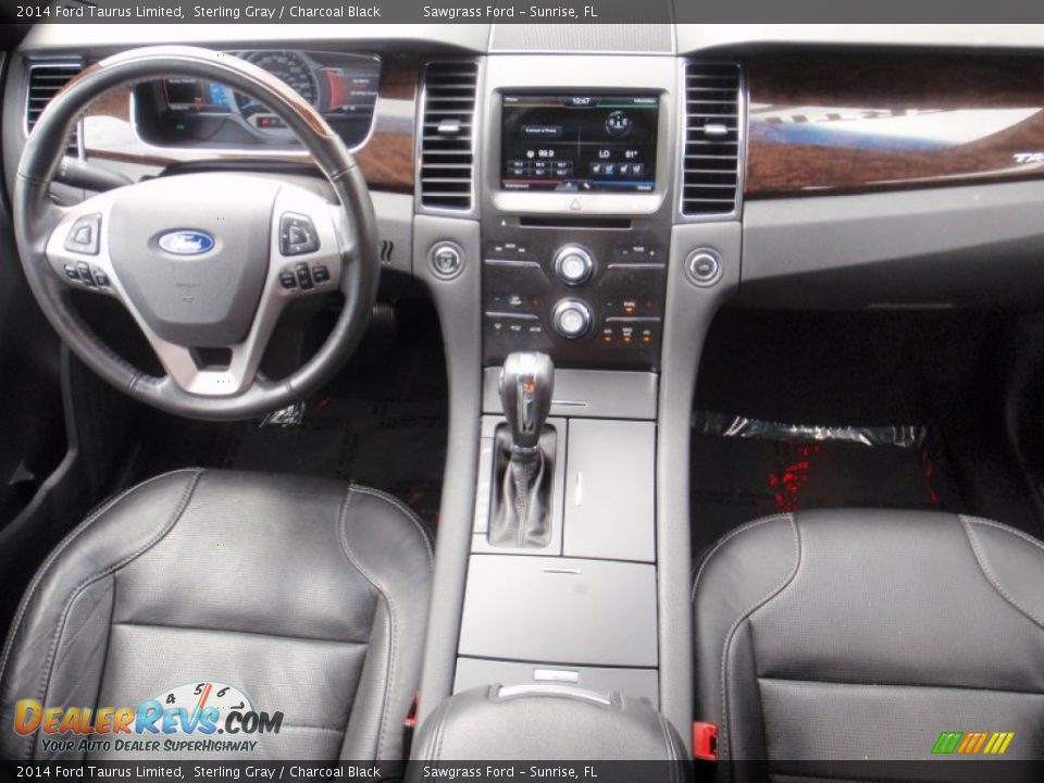 2014 Ford Taurus Limited Sterling Gray / Charcoal Black Photo #26