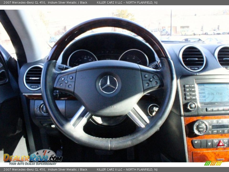 2007 Mercedes-Benz GL 450 Iridium Silver Metallic / Black Photo #16