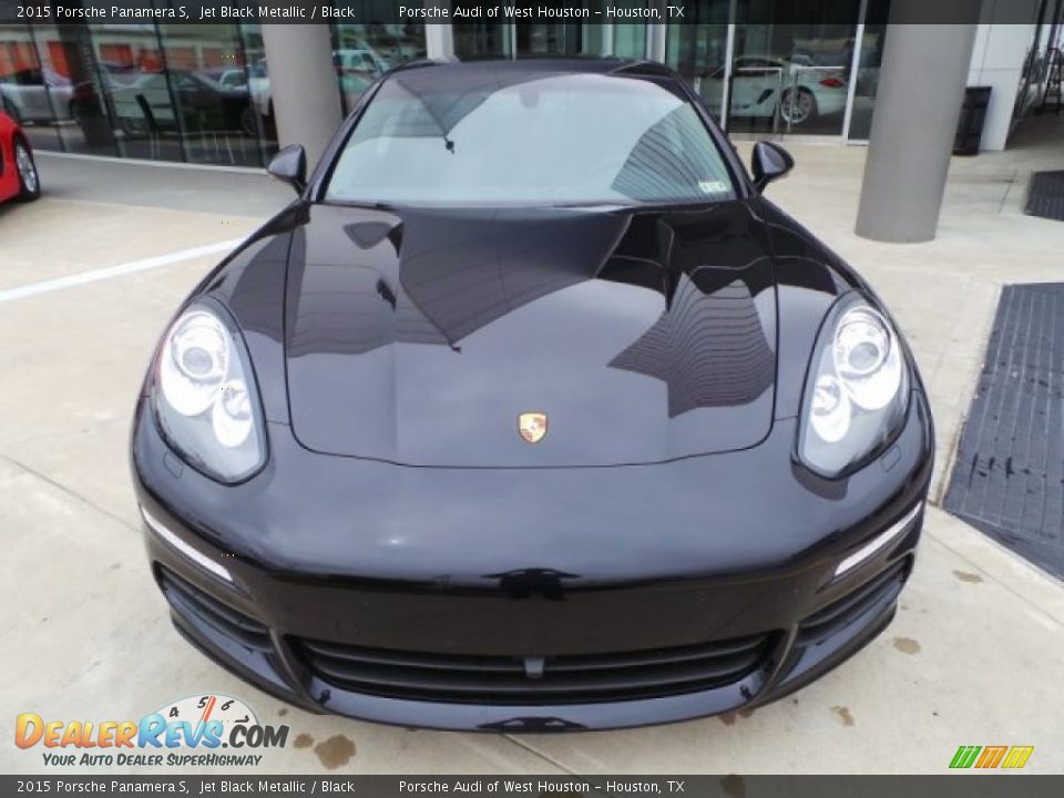 2015 Porsche Panamera S Jet Black Metallic / Black Photo #2
