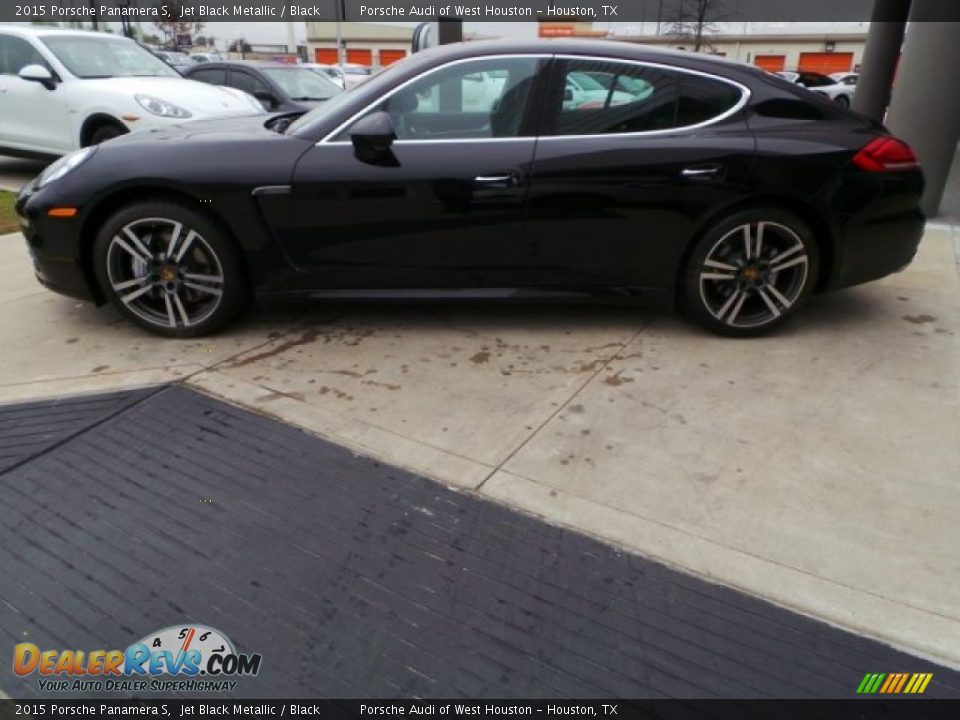 2015 Porsche Panamera S Jet Black Metallic / Black Photo #4