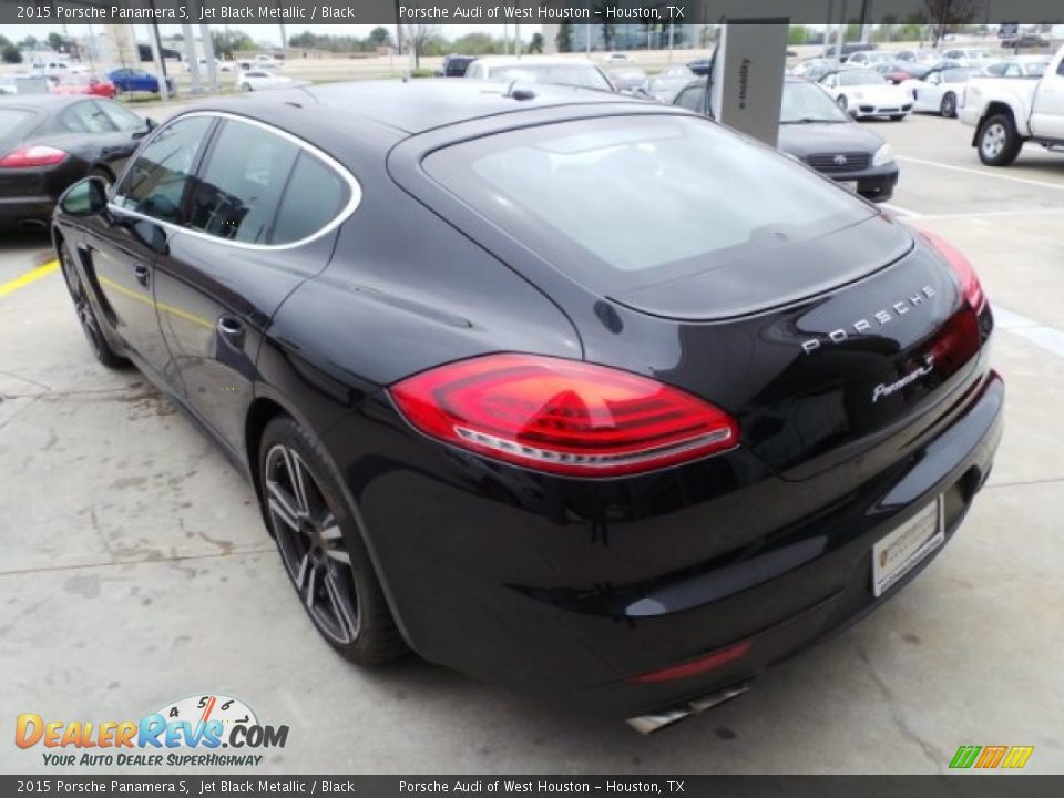 2015 Porsche Panamera S Jet Black Metallic / Black Photo #5