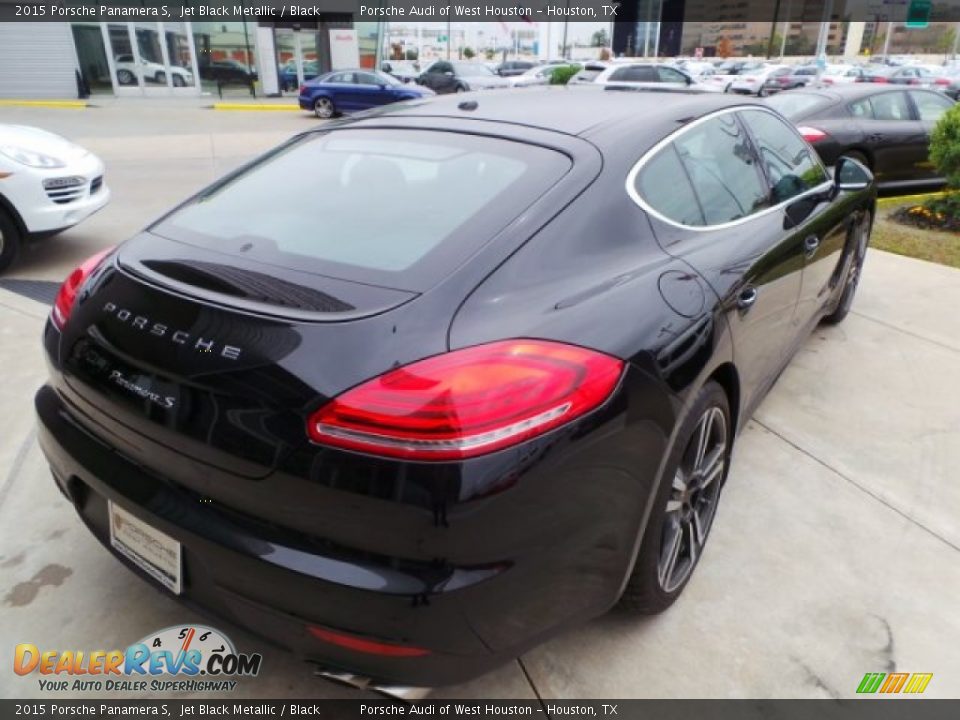 2015 Porsche Panamera S Jet Black Metallic / Black Photo #7
