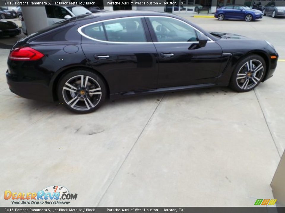 2015 Porsche Panamera S Jet Black Metallic / Black Photo #8