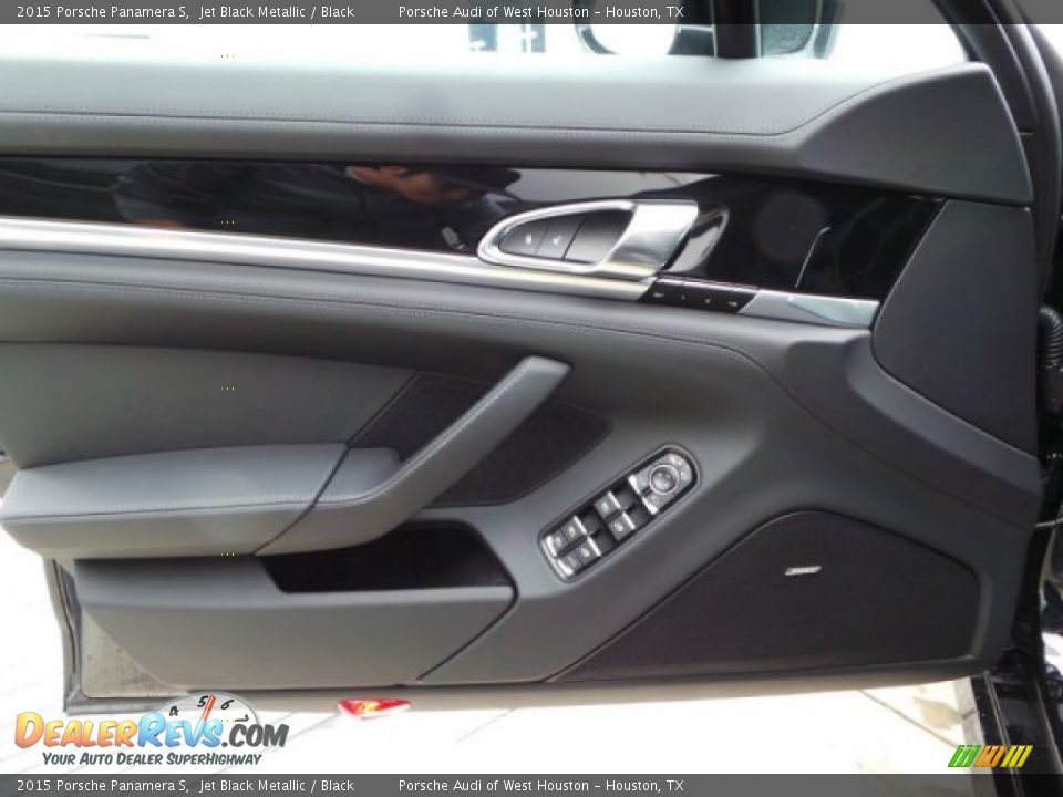 2015 Porsche Panamera S Jet Black Metallic / Black Photo #10