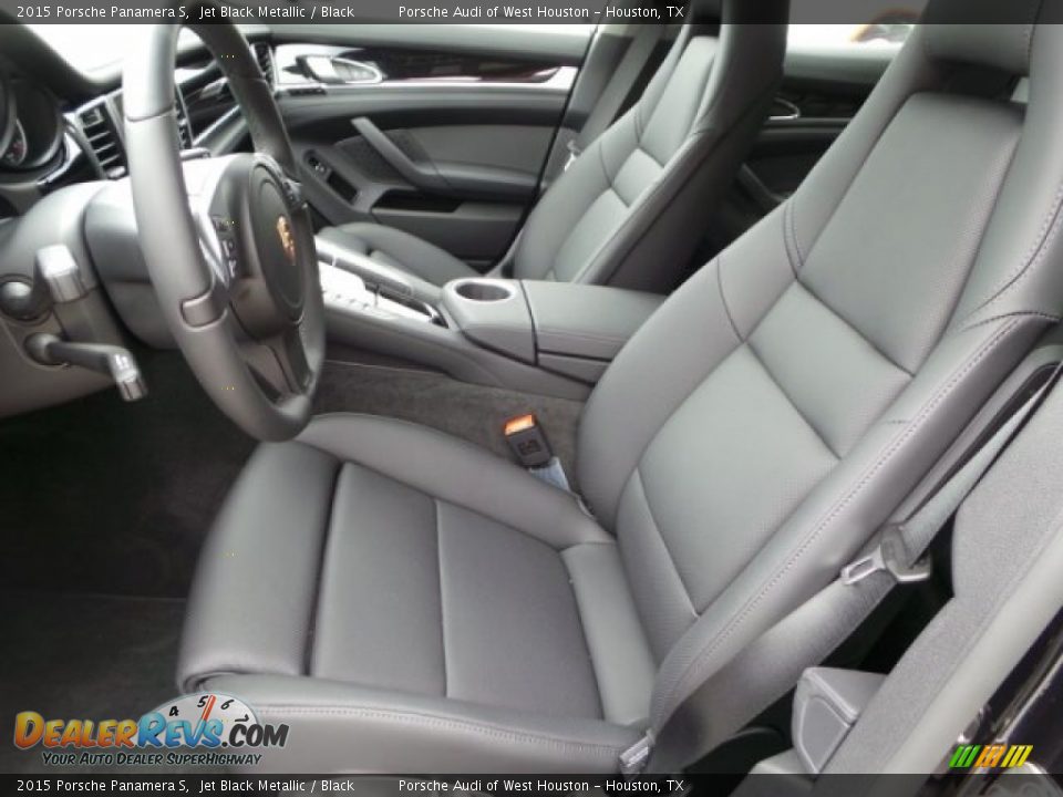 Front Seat of 2015 Porsche Panamera S Photo #12