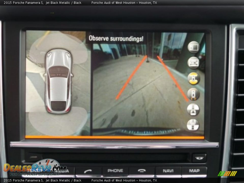 2015 Porsche Panamera S Jet Black Metallic / Black Photo #20