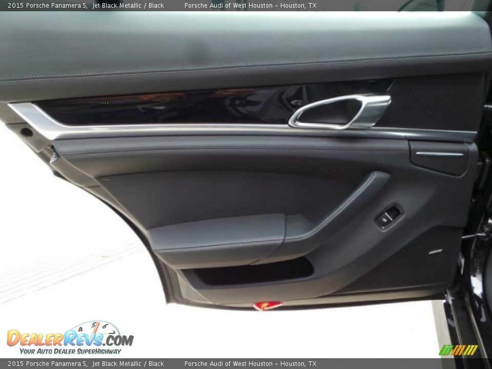 2015 Porsche Panamera S Jet Black Metallic / Black Photo #24