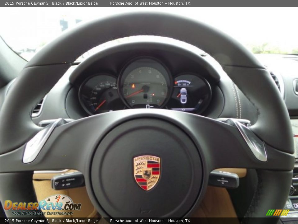2015 Porsche Cayman S Steering Wheel Photo #21
