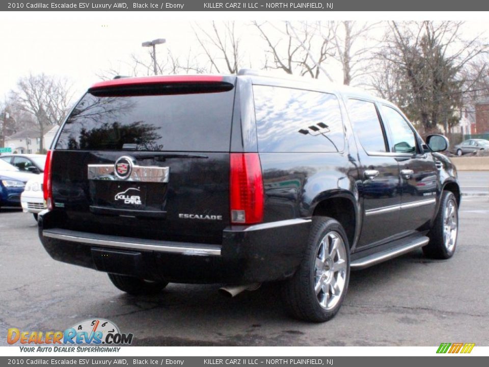 2010 Cadillac Escalade ESV Luxury AWD Black Ice / Ebony Photo #7