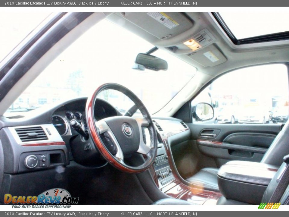 2010 Cadillac Escalade ESV Luxury AWD Black Ice / Ebony Photo #16