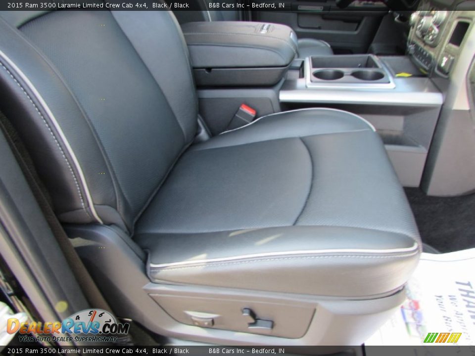 Front Seat of 2015 Ram 3500 Laramie Limited Crew Cab 4x4 Photo #32