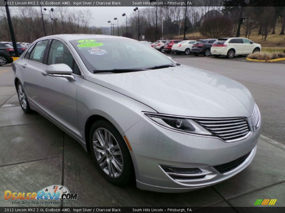 Front 3/4 View of 2013 Lincoln MKZ 2.0L EcoBoost AWD Photo #7