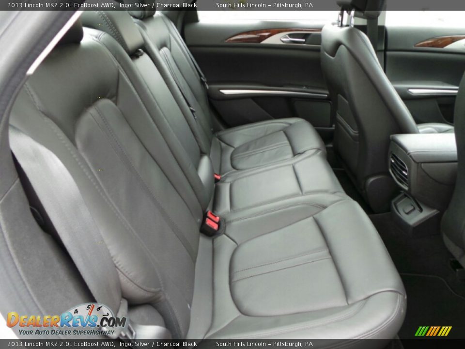 2013 Lincoln MKZ 2.0L EcoBoost AWD Ingot Silver / Charcoal Black Photo #14