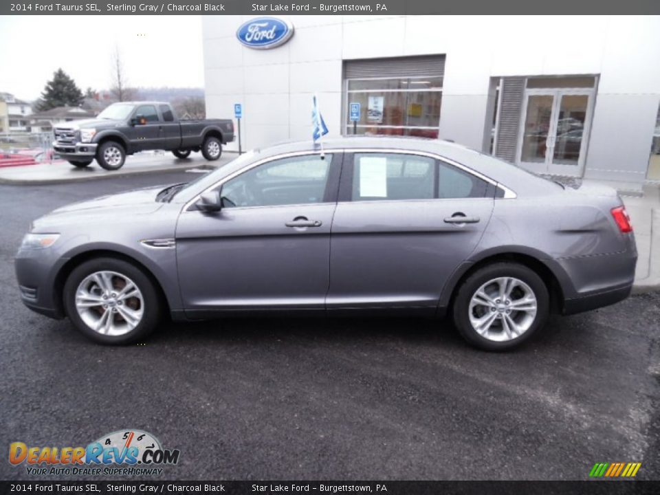 2014 Ford Taurus SEL Sterling Gray / Charcoal Black Photo #2