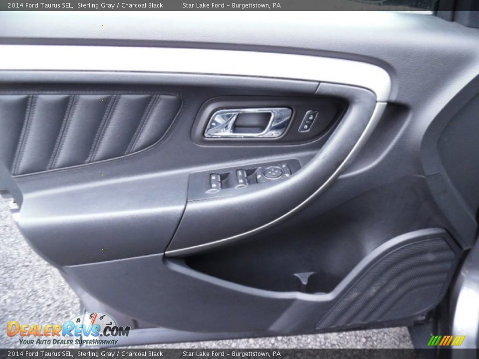 2014 Ford Taurus SEL Sterling Gray / Charcoal Black Photo #12