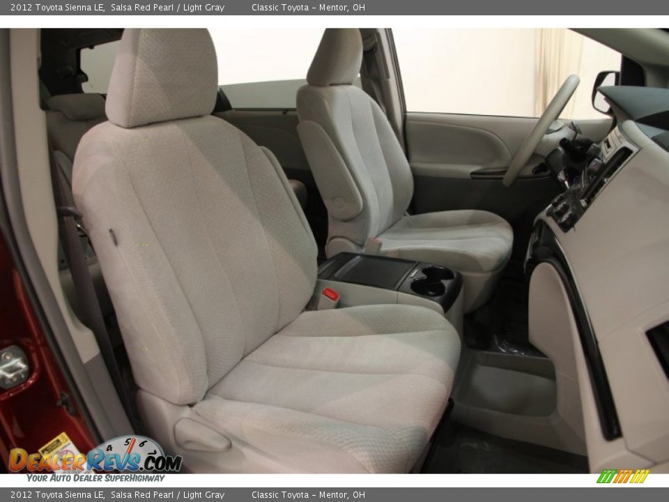 Front Seat of 2012 Toyota Sienna LE Photo #14