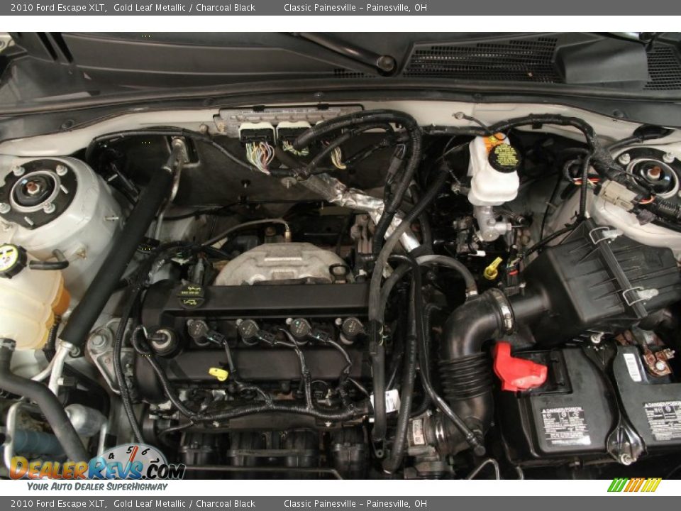 2010 Ford Escape XLT 2.5 Liter DOHC 16-Valve Duratec 4 Cylinder Engine Photo #15