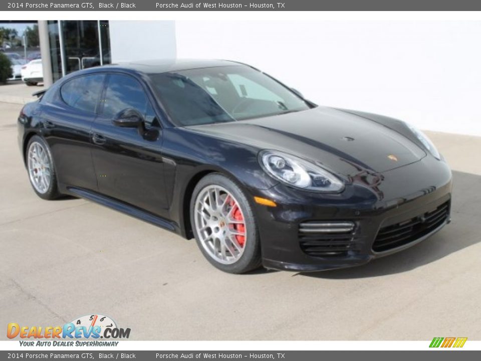 2014 Porsche Panamera GTS Black / Black Photo #2