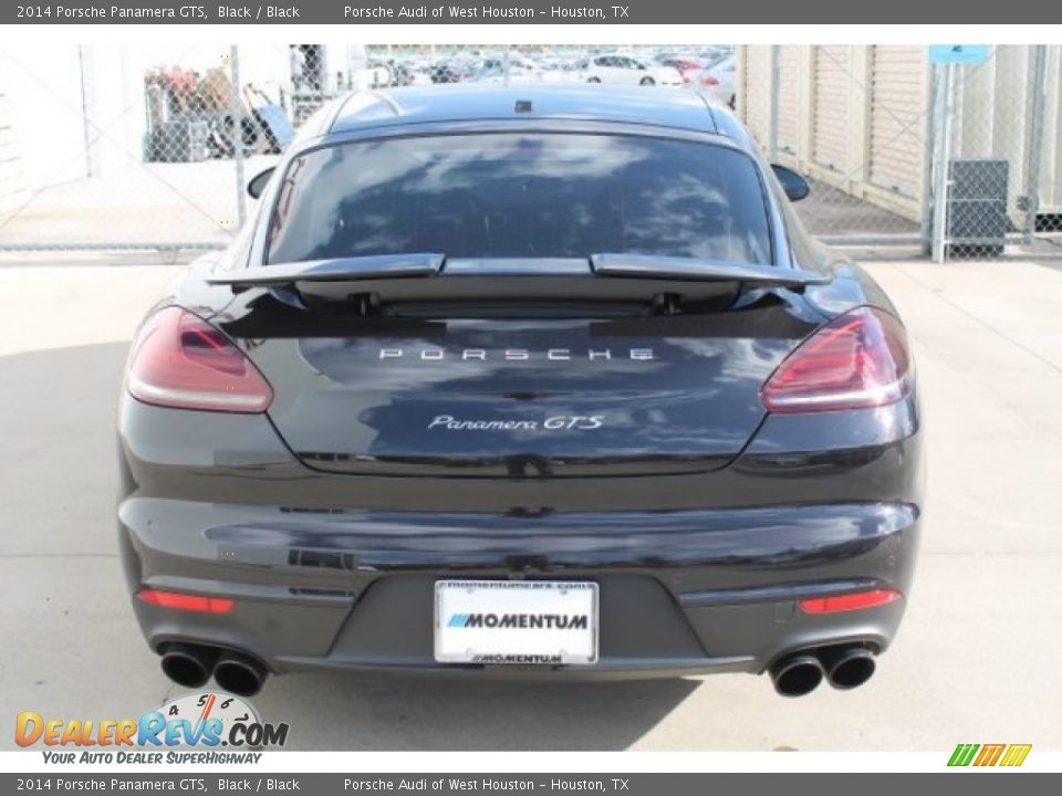 2014 Porsche Panamera GTS Black / Black Photo #8