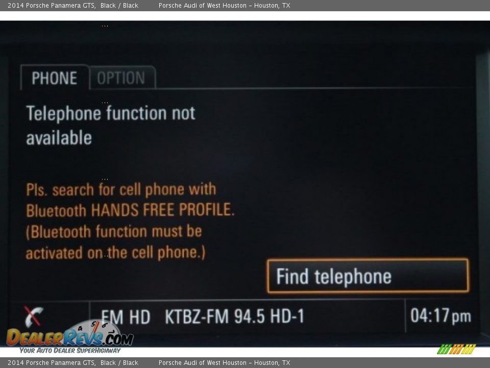 2014 Porsche Panamera GTS Black / Black Photo #29