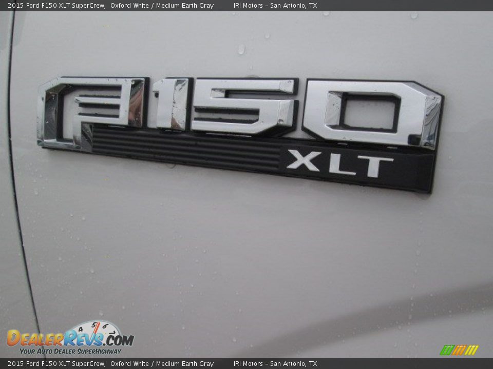 2015 Ford F150 XLT SuperCrew Oxford White / Medium Earth Gray Photo #4