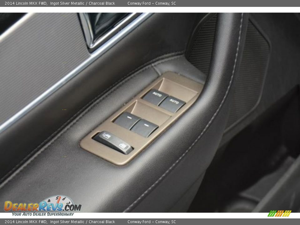 2014 Lincoln MKX FWD Ingot Silver Metallic / Charcoal Black Photo #20