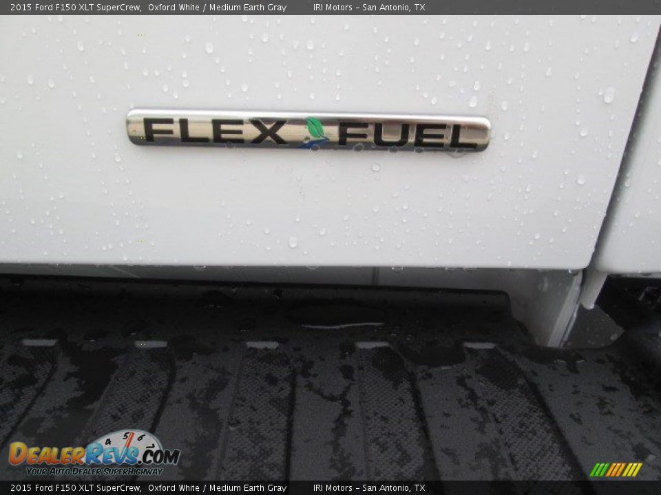 2015 Ford F150 XLT SuperCrew Oxford White / Medium Earth Gray Photo #13