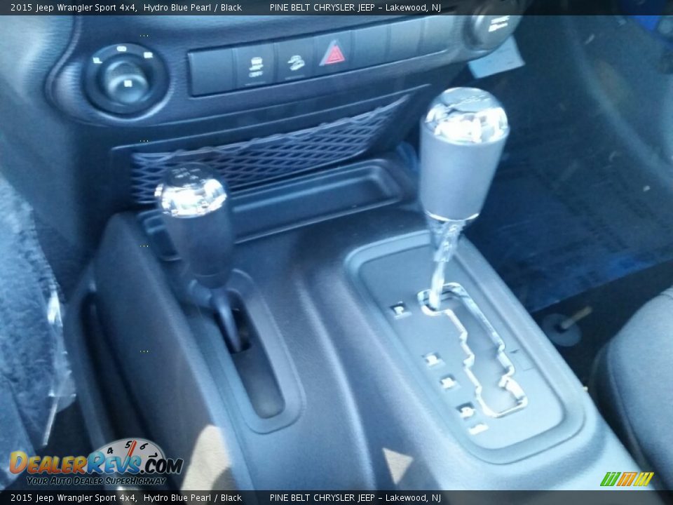 2015 Jeep Wrangler Sport 4x4 Hydro Blue Pearl / Black Photo #9