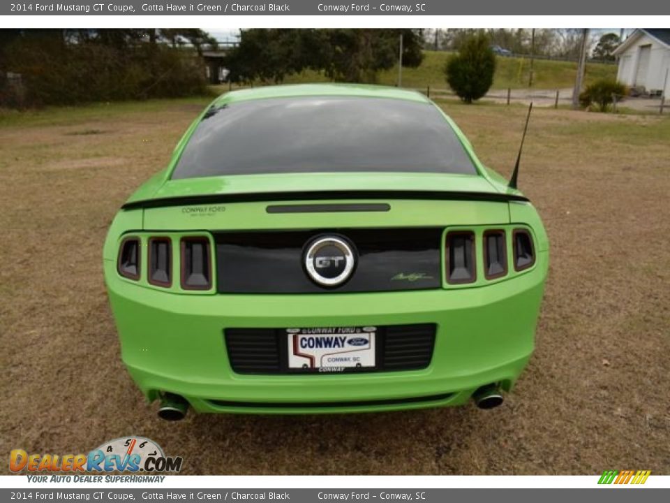2014 Ford Mustang GT Coupe Gotta Have it Green / Charcoal Black Photo #7