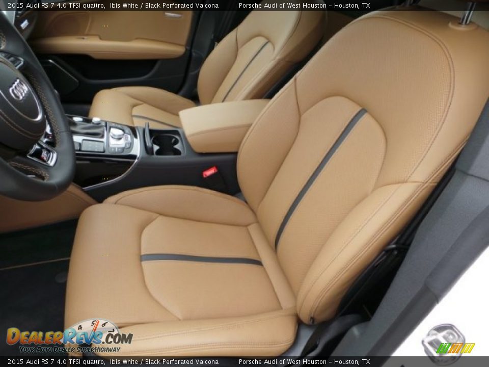 Front Seat of 2015 Audi RS 7 4.0 TFSI quattro Photo #12