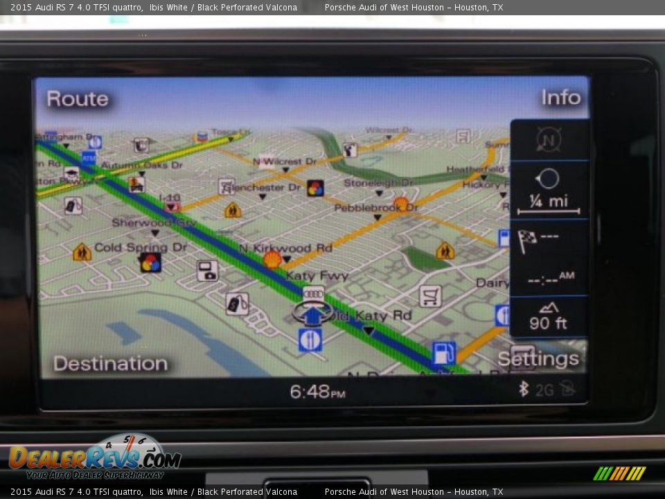 Navigation of 2015 Audi RS 7 4.0 TFSI quattro Photo #20