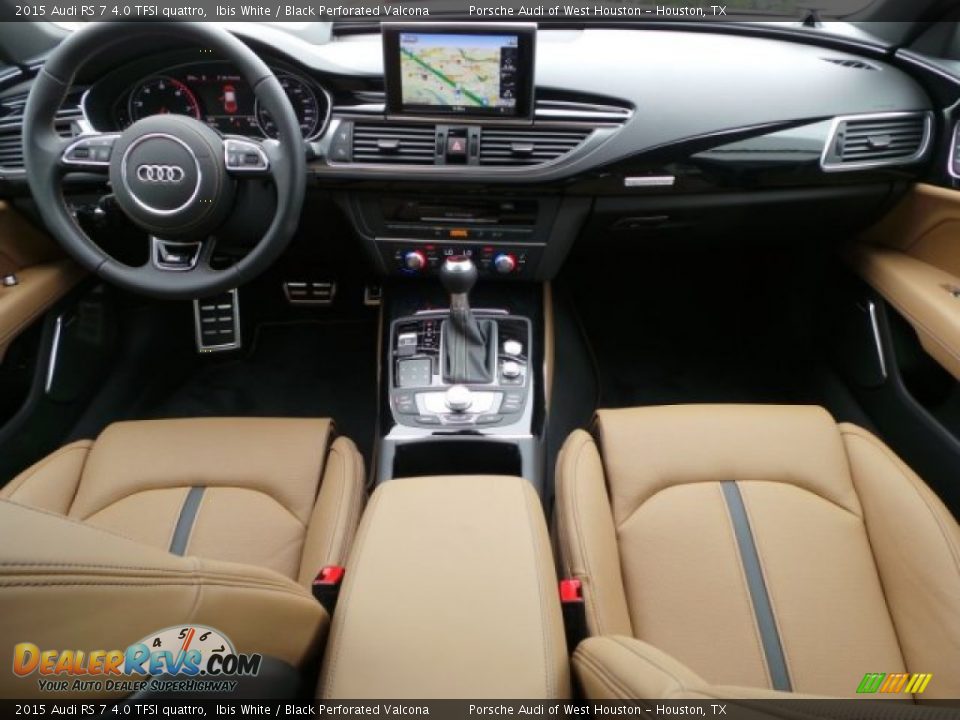 Dashboard of 2015 Audi RS 7 4.0 TFSI quattro Photo #26