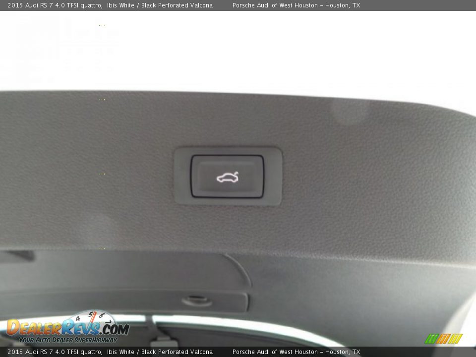 2015 Audi RS 7 4.0 TFSI quattro Ibis White / Black Perforated Valcona Photo #29