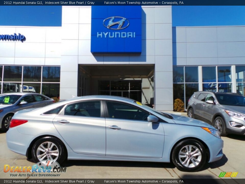 2012 Hyundai Sonata GLS Iridescent Silver Blue Pearl / Gray Photo #1