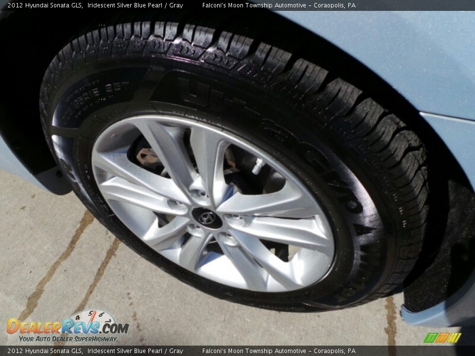 2012 Hyundai Sonata GLS Iridescent Silver Blue Pearl / Gray Photo #9