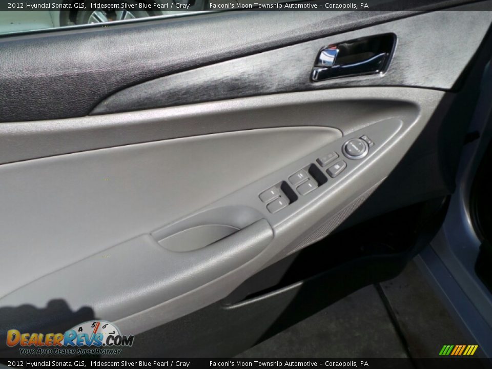 2012 Hyundai Sonata GLS Iridescent Silver Blue Pearl / Gray Photo #19