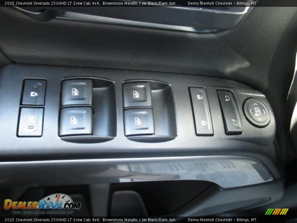 2015 Chevrolet Silverado 2500HD LT Crew Cab 4x4 Brownstone Metallic / Jet Black/Dark Ash Photo #17
