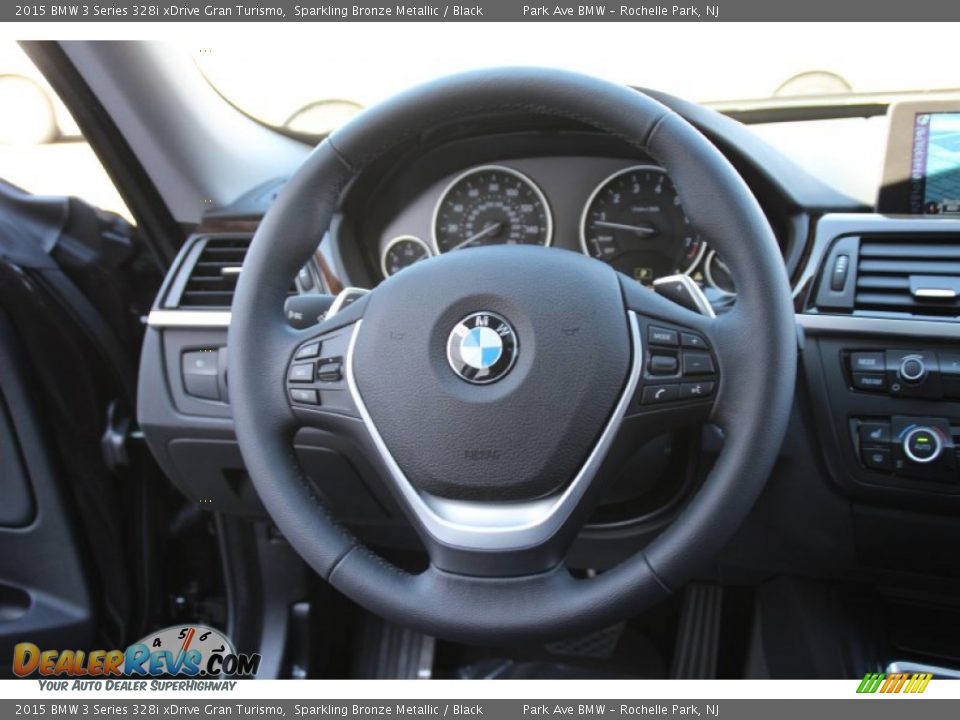 2015 BMW 3 Series 328i xDrive Gran Turismo Sparkling Bronze Metallic / Black Photo #18
