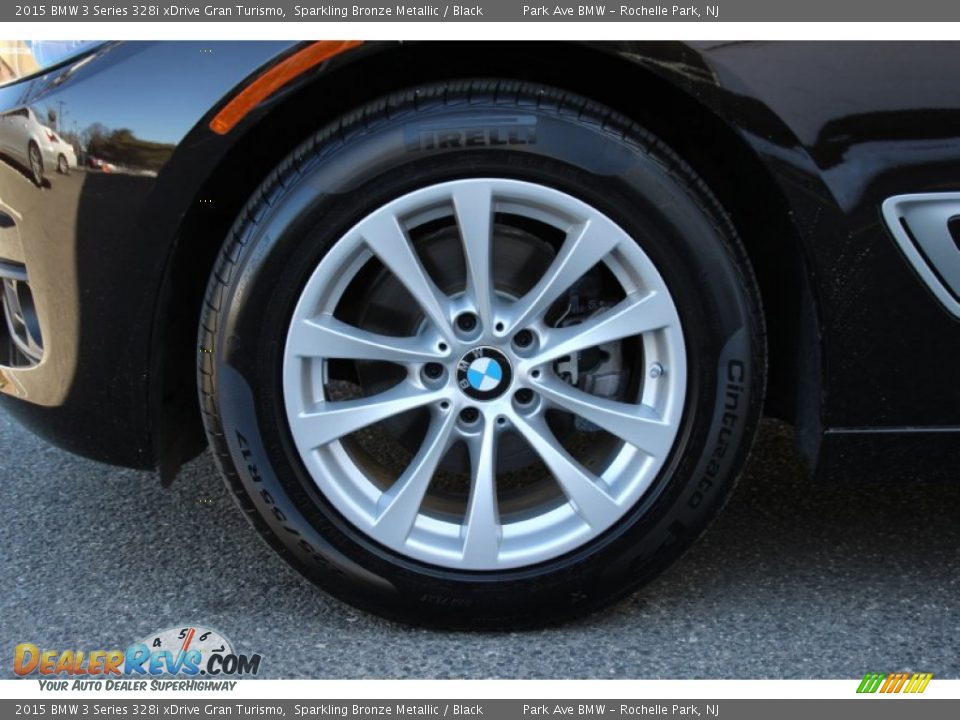 2015 BMW 3 Series 328i xDrive Gran Turismo Sparkling Bronze Metallic / Black Photo #32